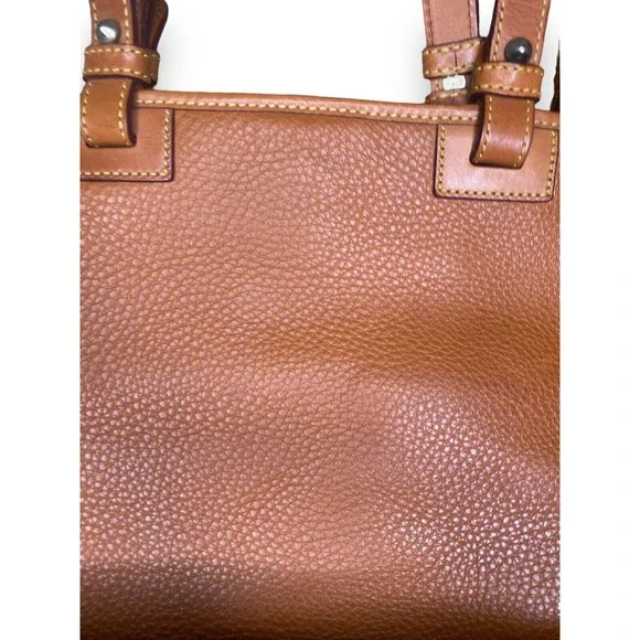 Dooney & Bourke Leather Convertible Shopper in Desert - Picture 6 of 14